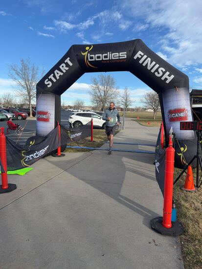 View Finish Line in new tab