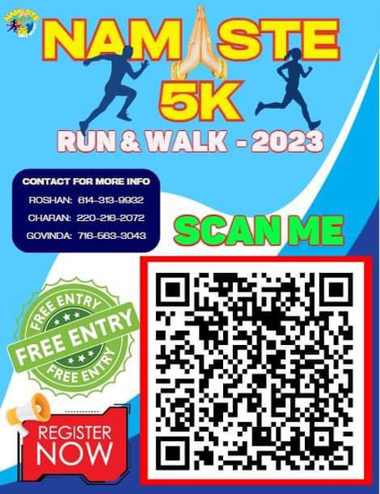 View Namaste 5K 2023 in new tab
