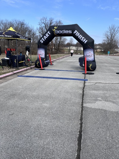 View Finish Line in new tab