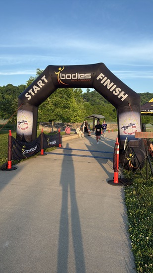 View Finish Line in new tab