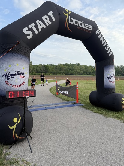 View Finish line in new tab
