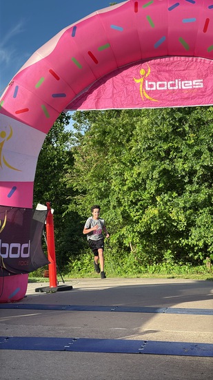 View Finish Line in new tab