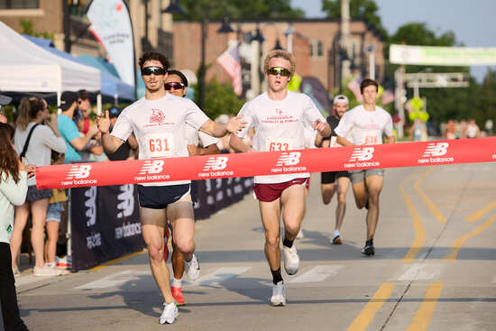 View Finish Line in new tab