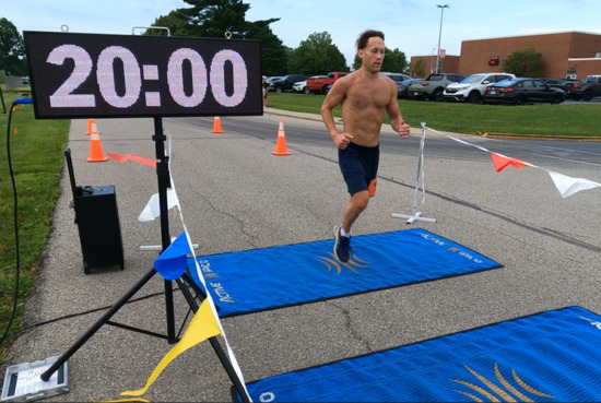 View Finish Line in new tab