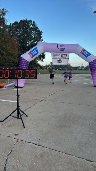 View Finish Line in new tab