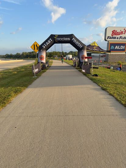 View Finish Line in new tab