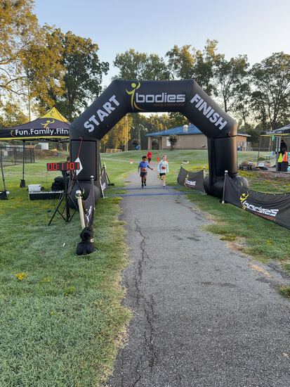 View Finish Line in new tab