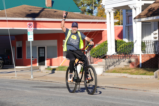 View Candid and Volunteers in new tab