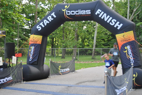 View Finish Line in new tab