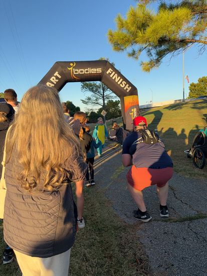 View Finish Line in new tab