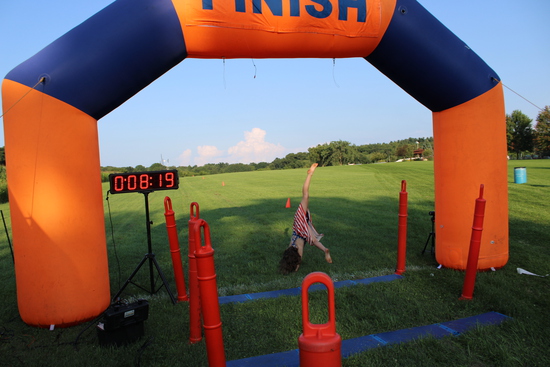 View Finish Line in new tab