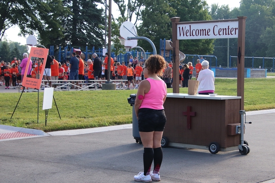 View Along the Route and Finish Line in new tab