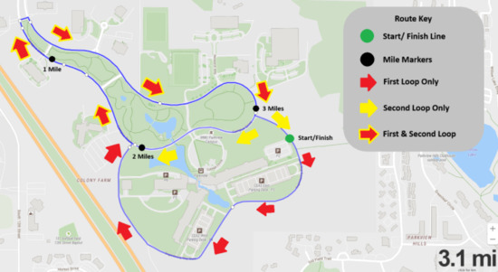 View Course Map in new tab