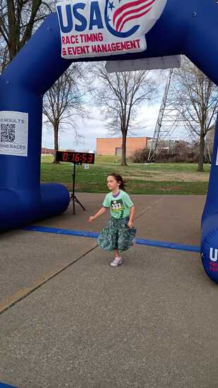 View Finish Line in new tab