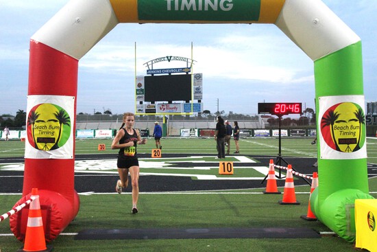 View Beach Bum Timing finish line in new tab