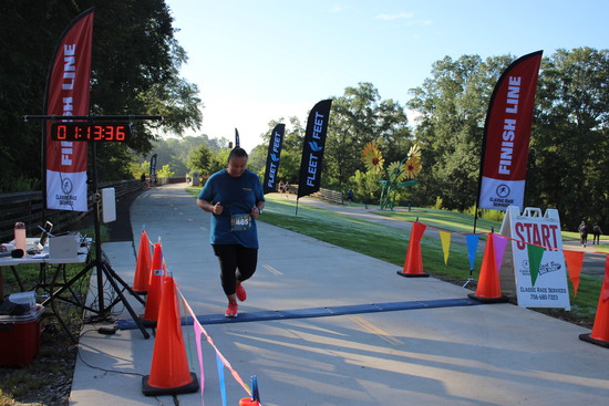 View Finish Line in new tab