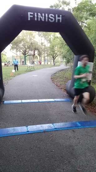 View Finish Line in new tab