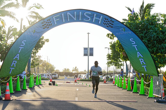 View Finish Line in new tab