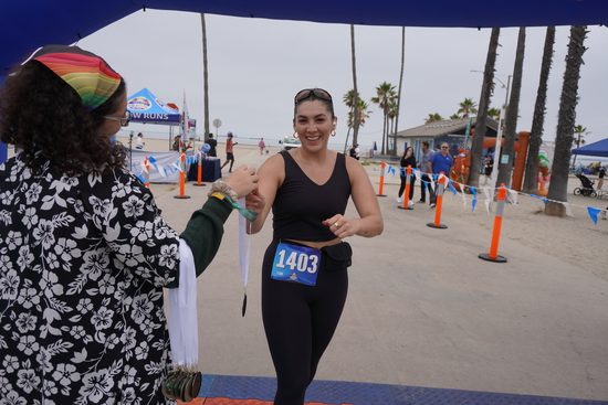 View Finish Line in new tab