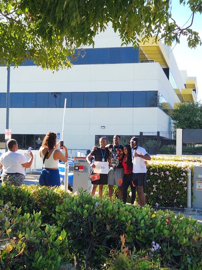 View Finish Line in new tab