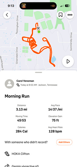 View Finish Line in new tab