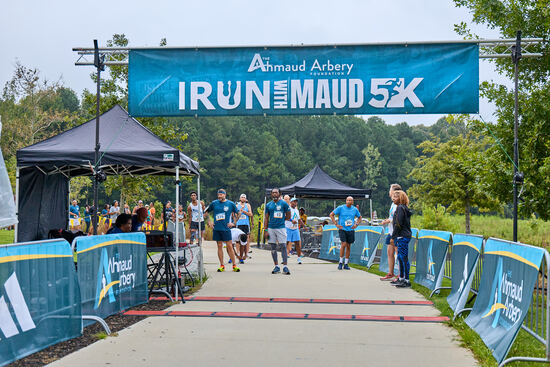 View Run With Maud 2025 Start/Finish Line in new tab