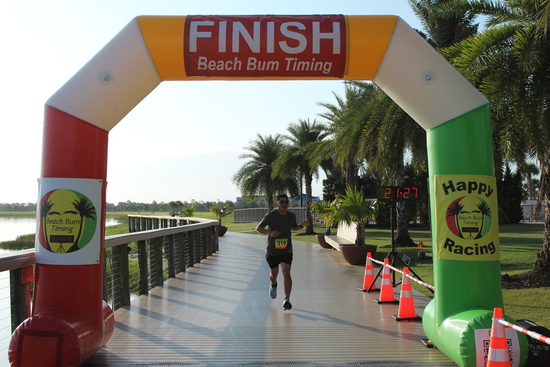 View Beach Bum Timing finish line in new tab