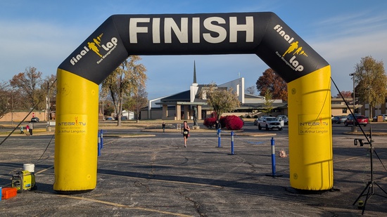 View Finish Line in new tab