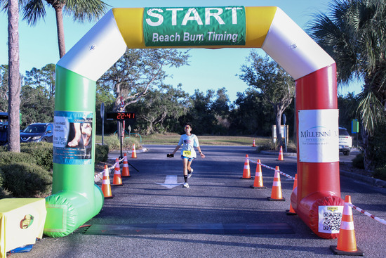 View Beach Bum Timing finish line in new tab
