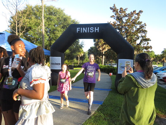 View Finish Line in new tab