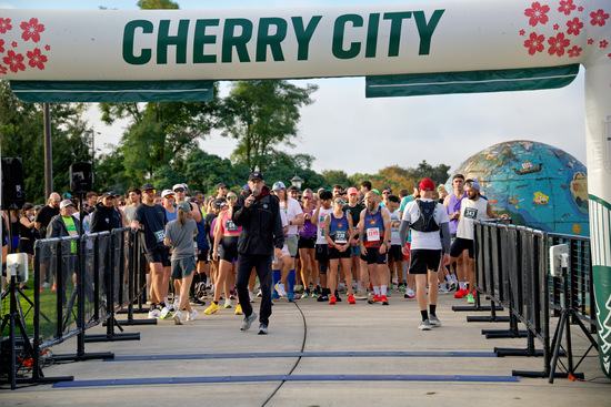 View Half Marathon - Start Line in new tab