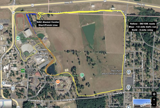 View Course Map in new tab