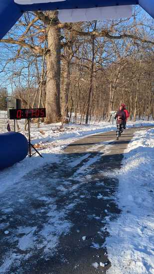 View Finish line in new tab