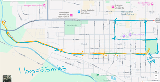 View Race Day Map in new tab