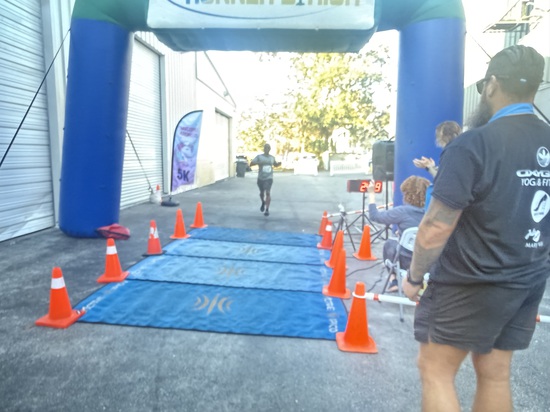 View Finish Line in new tab