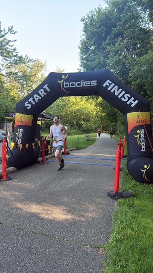 View Finish Line in new tab