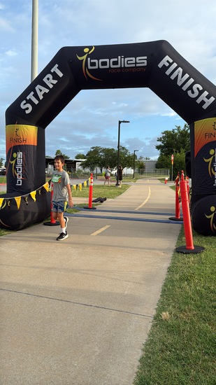 View Finish Line in new tab