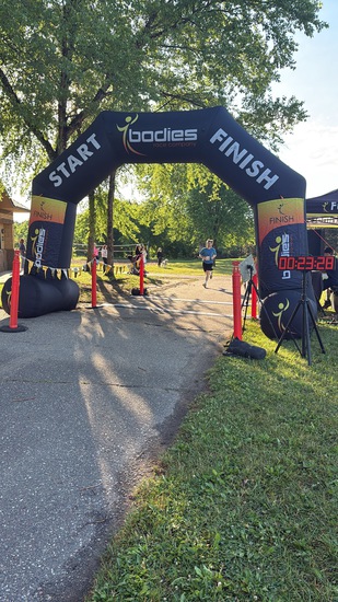 View Finish Line in new tab