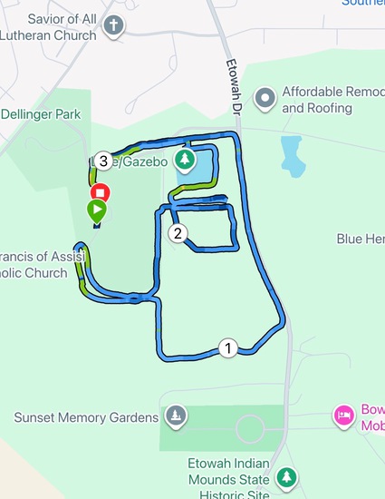 View Course Map in new tab