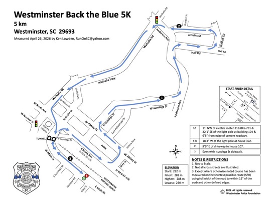 View 5K Route in new tab