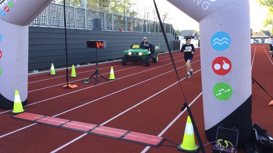 View Finish Line in new tab