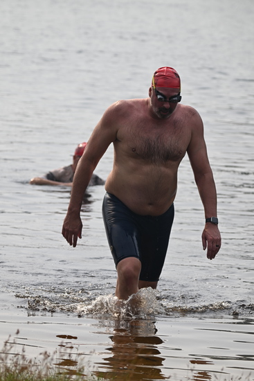 View 1600m Swim Race Finish in new tab