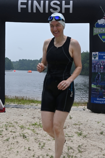View 2400m Swim Race Finish in new tab