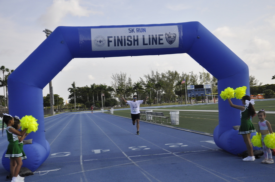 View Finish Line in new tab