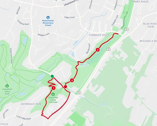 View course maps in new tab