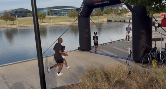 View Finish Line in new tab