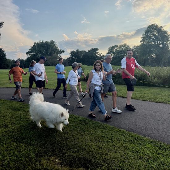 View Daily Walks in new tab