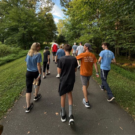 View Daily Walks in new tab