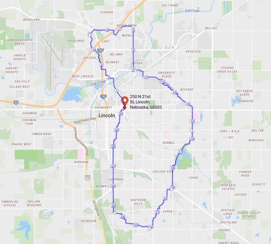 View Course Map in new tab