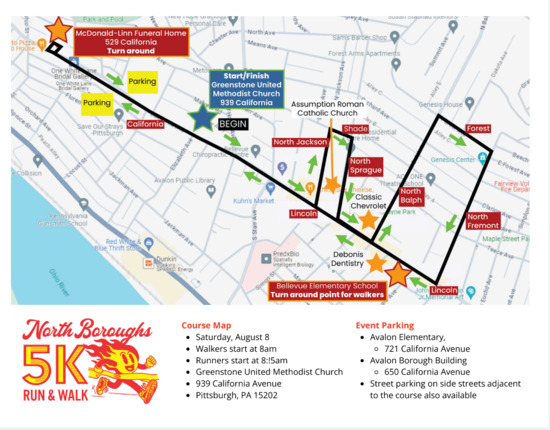 View Course Map in new tab